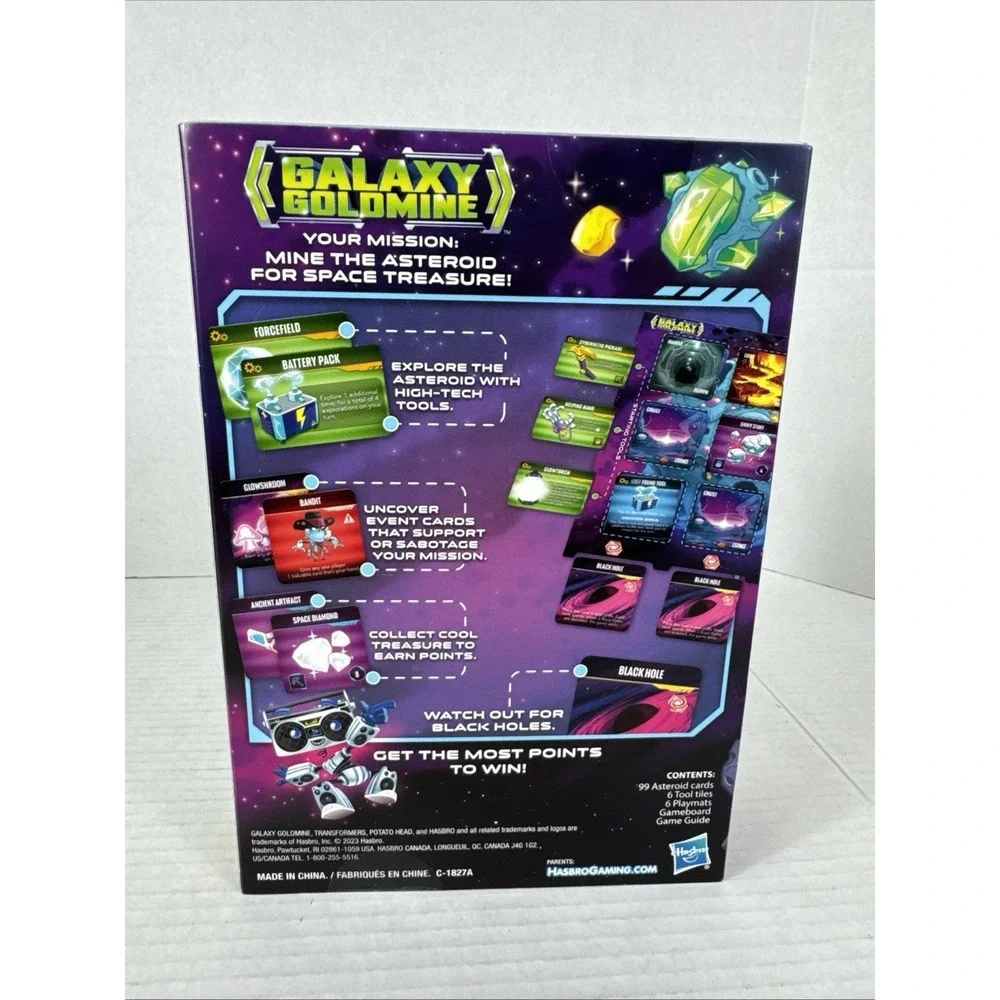 Galaxy Goldmine Game Asteroid‎ Treasure Brand New Ages 10+ 2-6 Players 0950